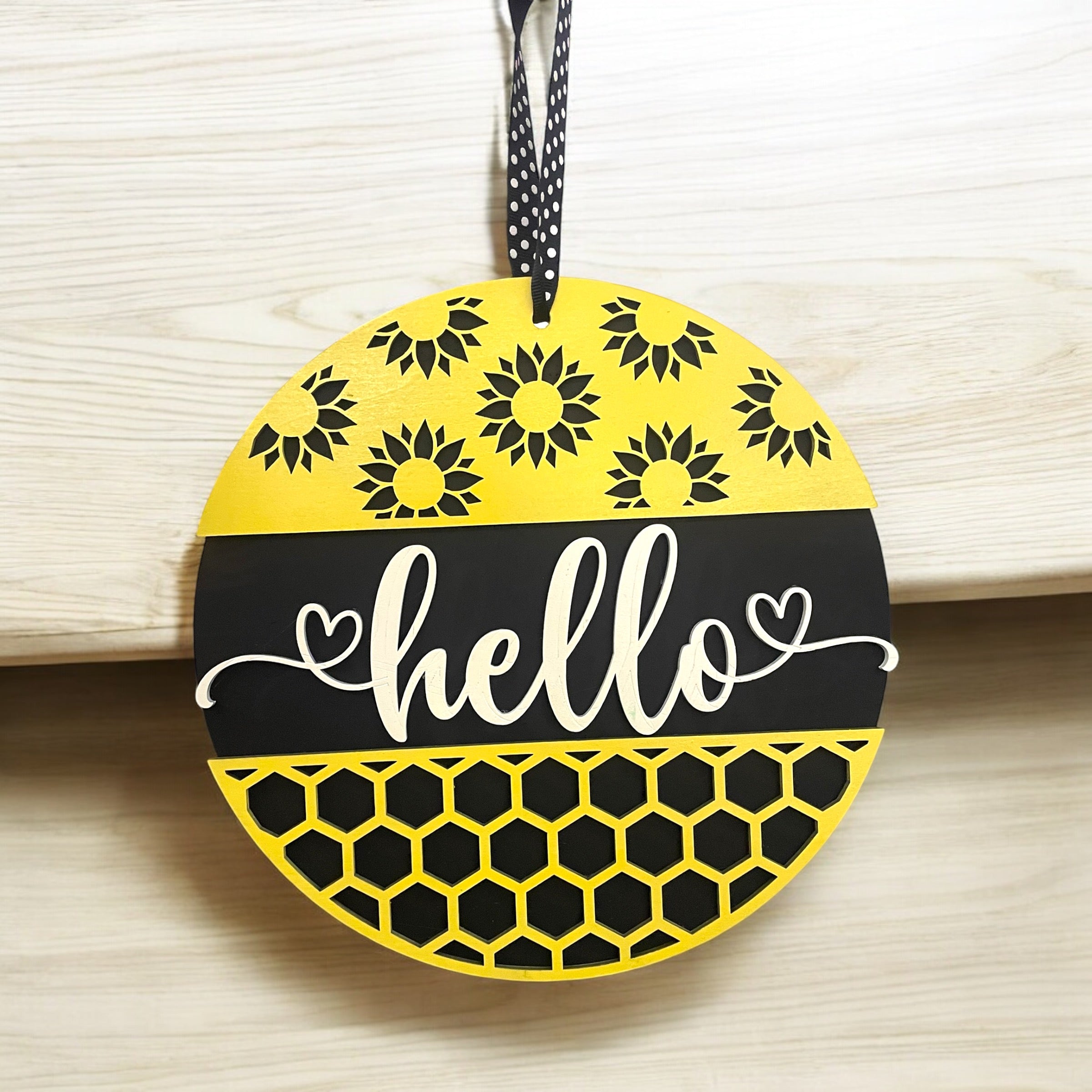 Hello Bee Sign