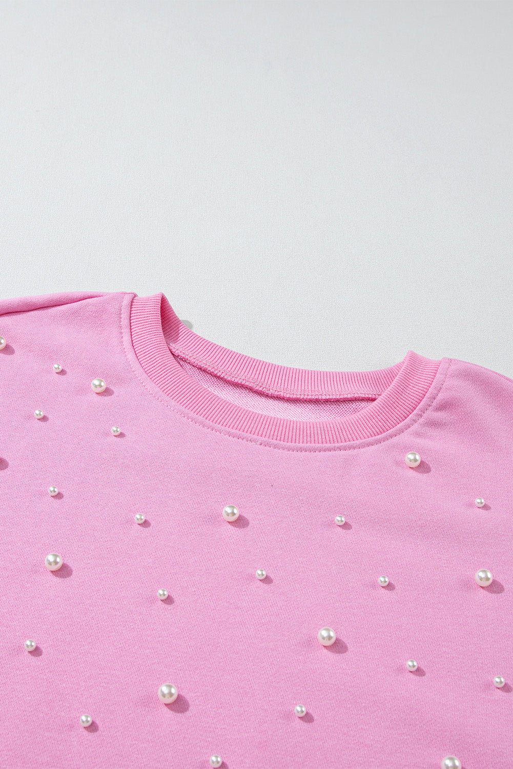 Women's Pink and Pearl Sweater