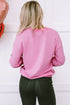 Women's Pink and Pearl Sweater